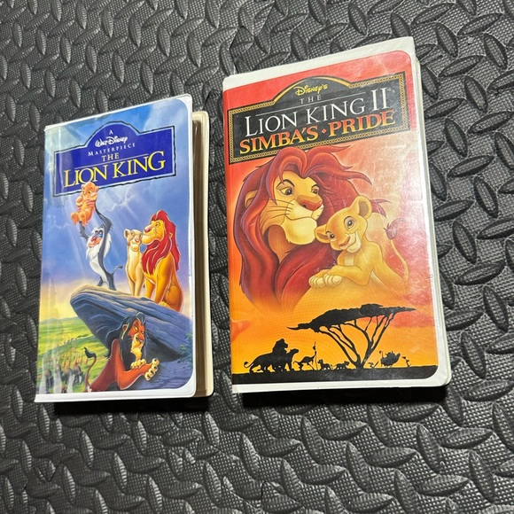 The Lion King Original and II Simbas Pride 1998 VHS tape Lot Good Condition - Picture 2 of 4
